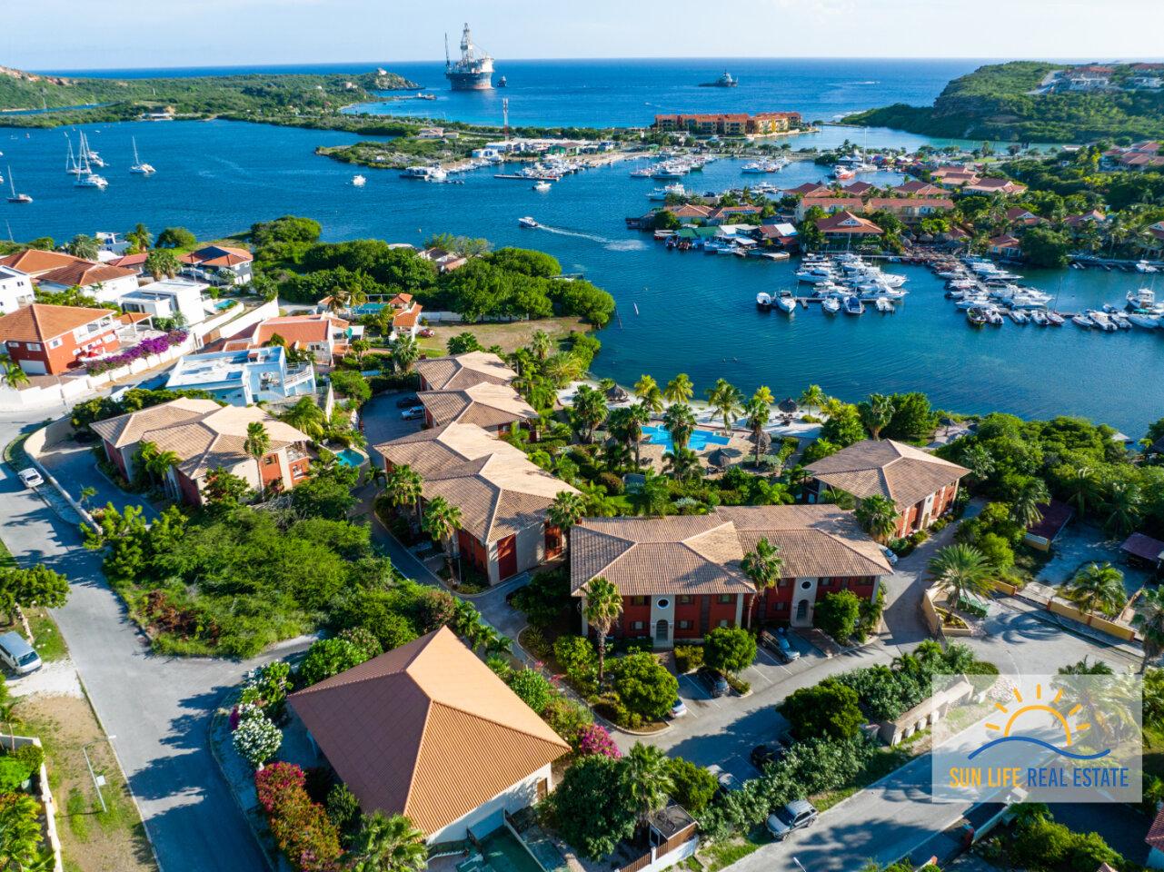 Beautiful two bedroom apartment with private beach area