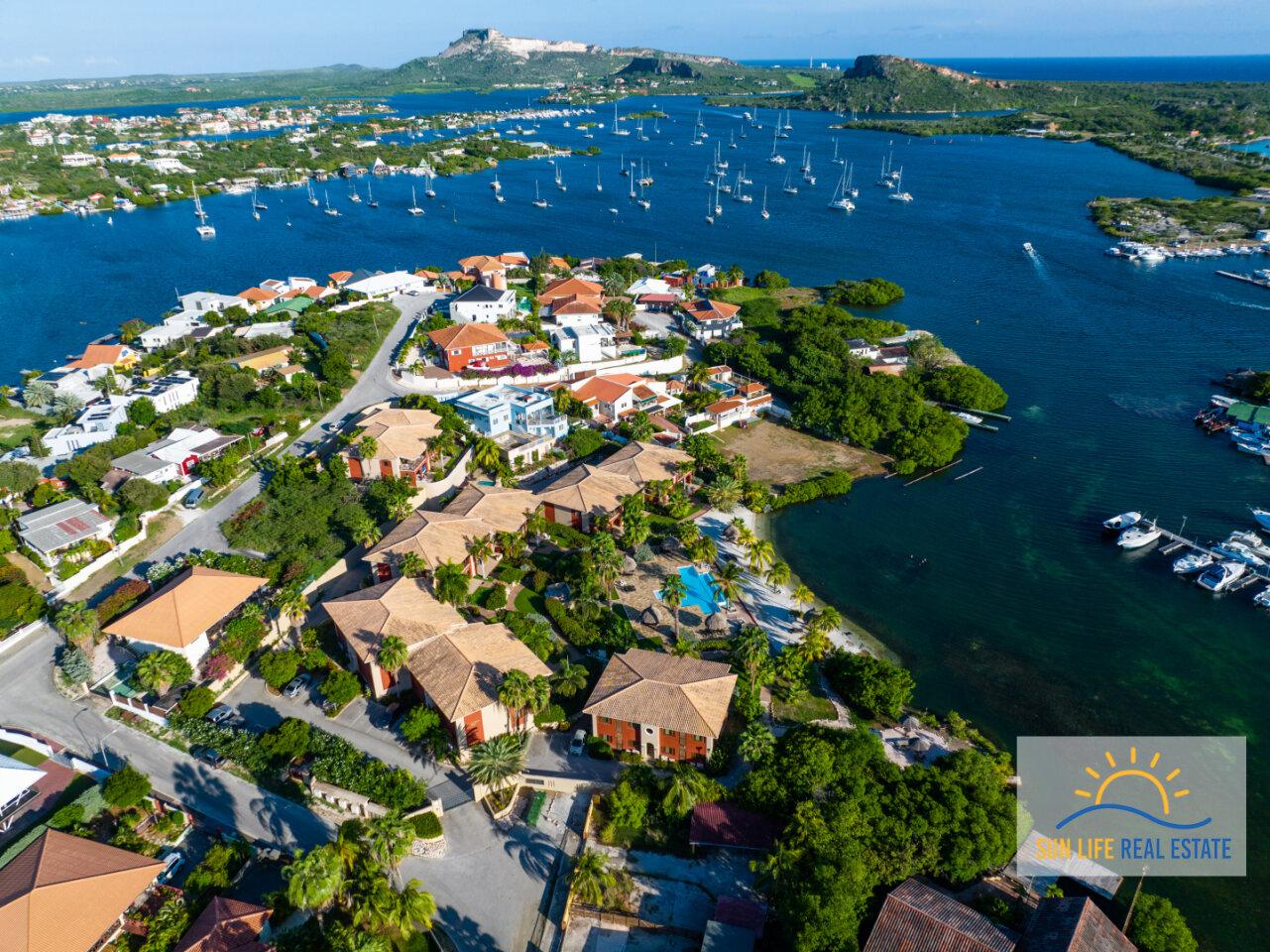 Beautiful two bedroom apartment with private beach area