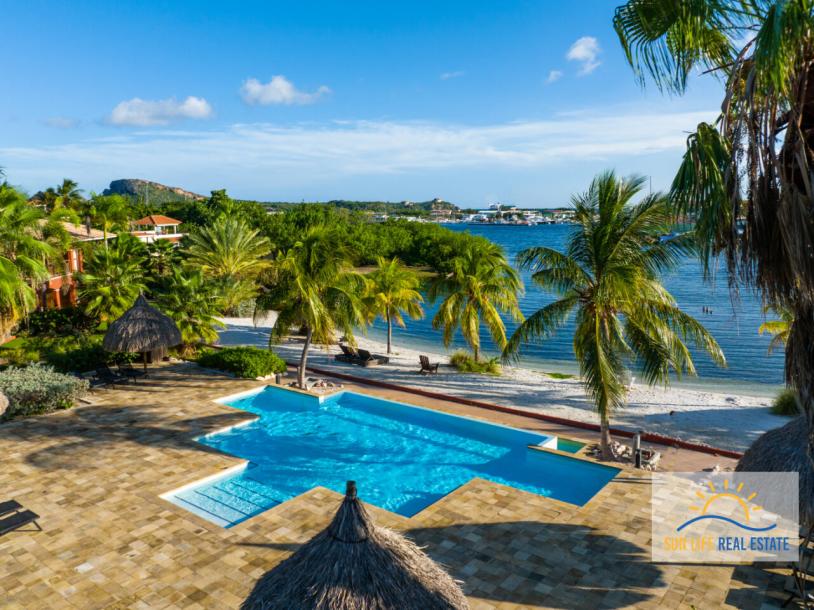 Waterfront apartment located on the first floor on a private beach-24