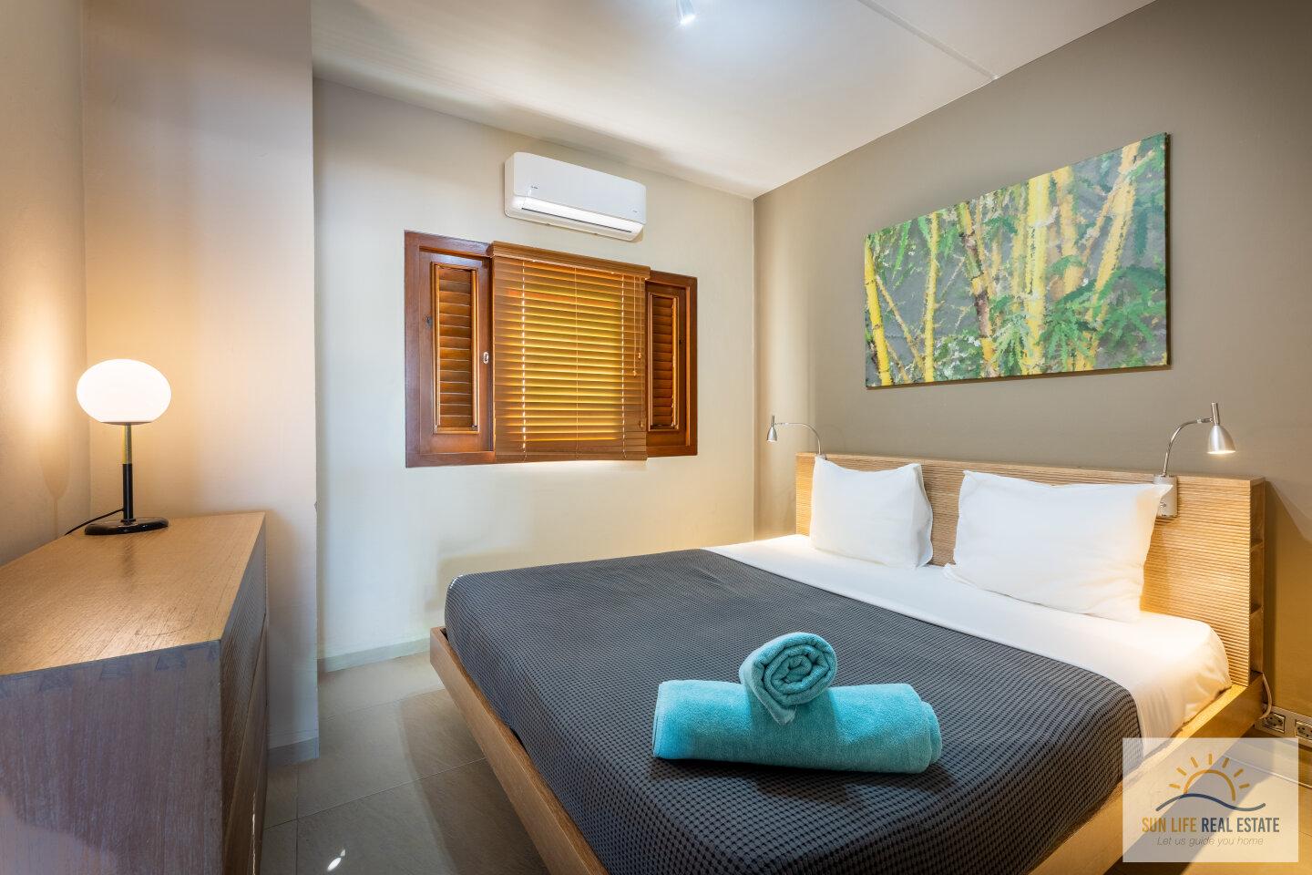 Ground Floor Apartment with Views to Spanish Waters in a Resort with Private Beach For Sale