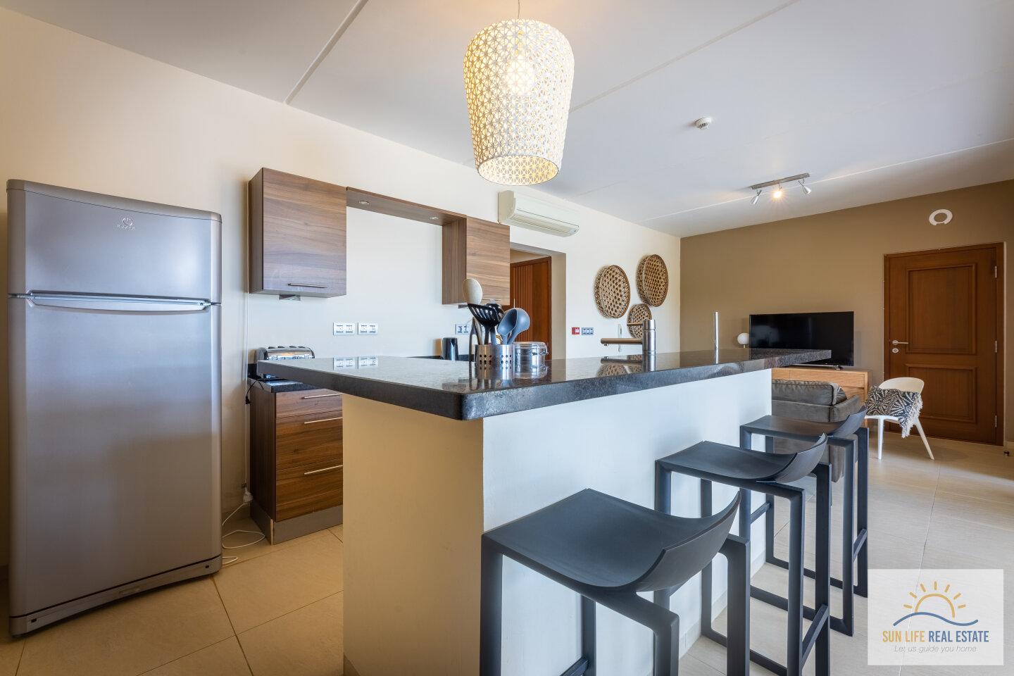 Ground Floor Apartment with Views to Spanish Waters in a Resort with Private Beach For Sale