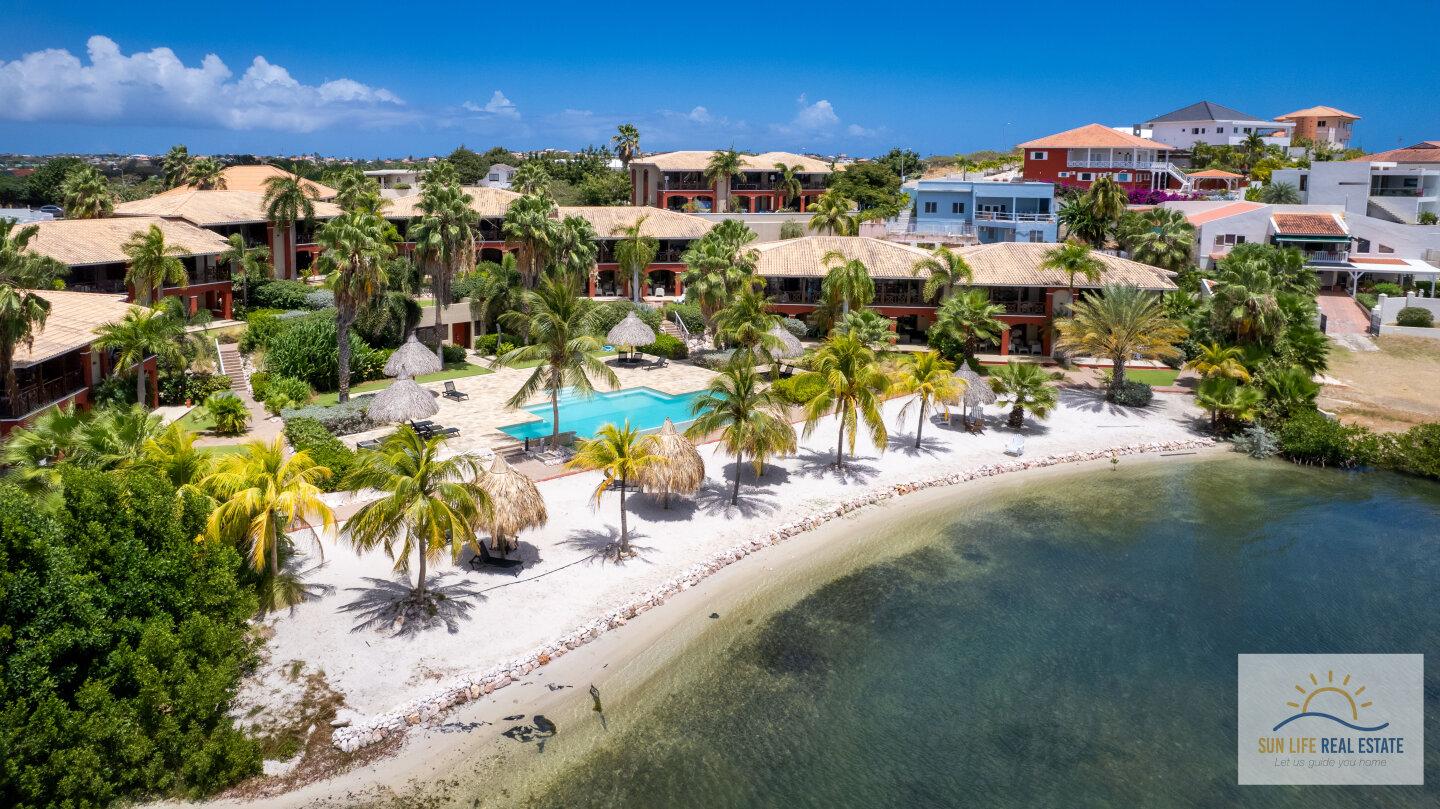 Ground Floor Apartment with Views to Spanish Waters in a Resort with Private Beach For Sale