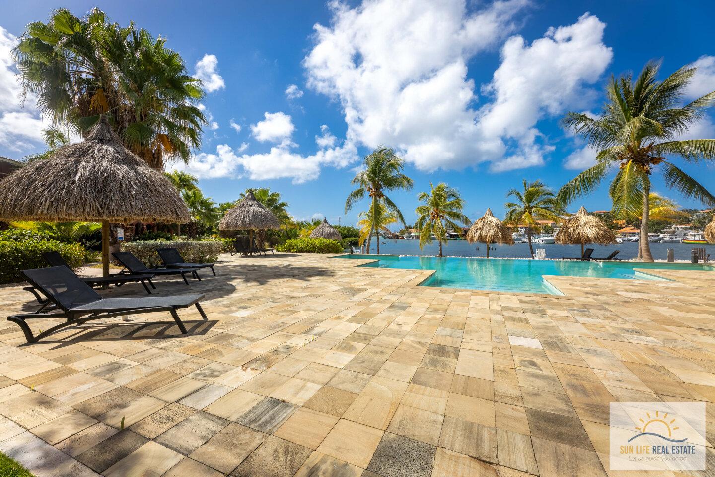 Ground Floor Apartment with Views to Spanish Waters in a Resort with Private Beach For Sale