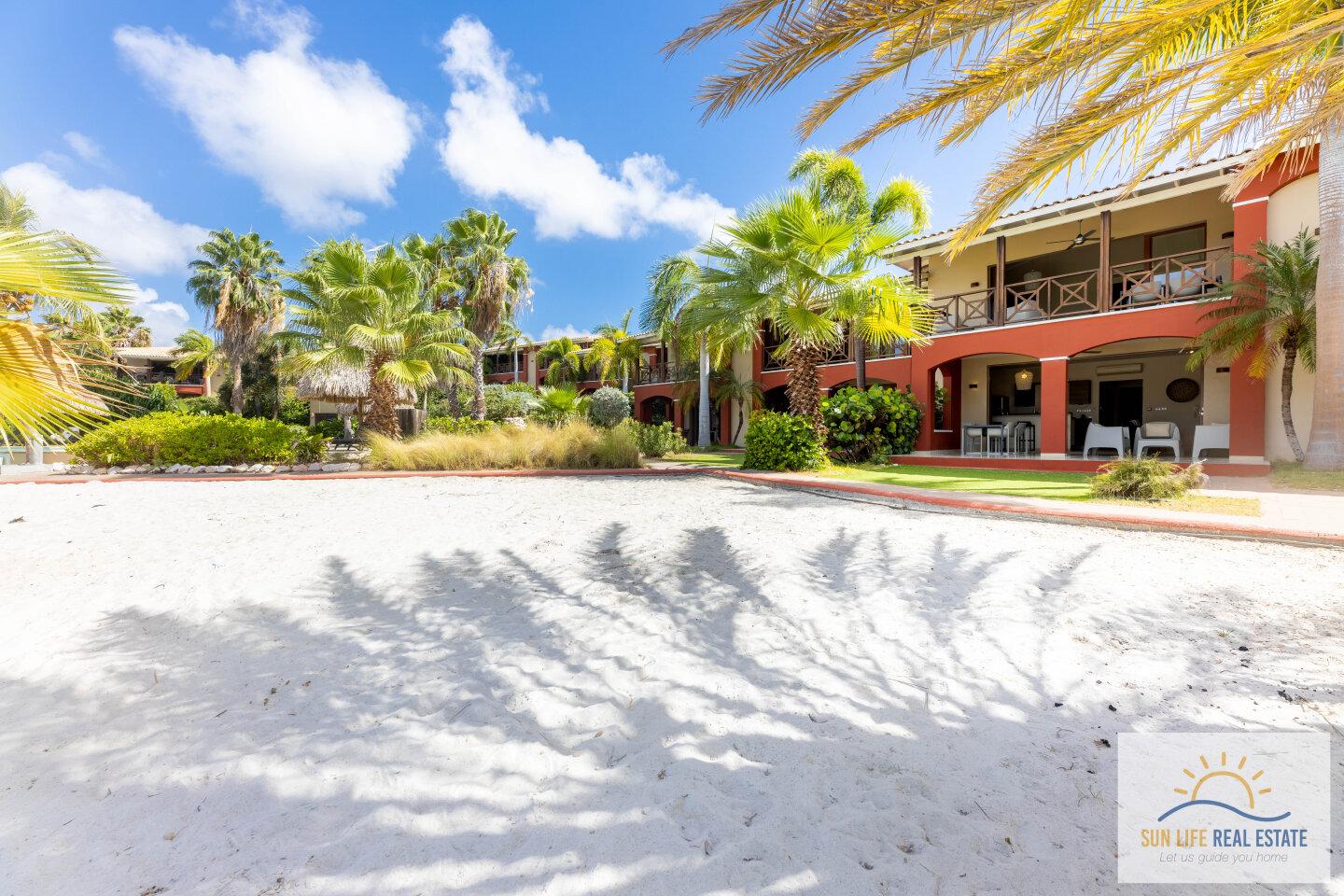 Ground Floor Apartment with Views to Spanish Waters in a Resort with Private Beach For Sale