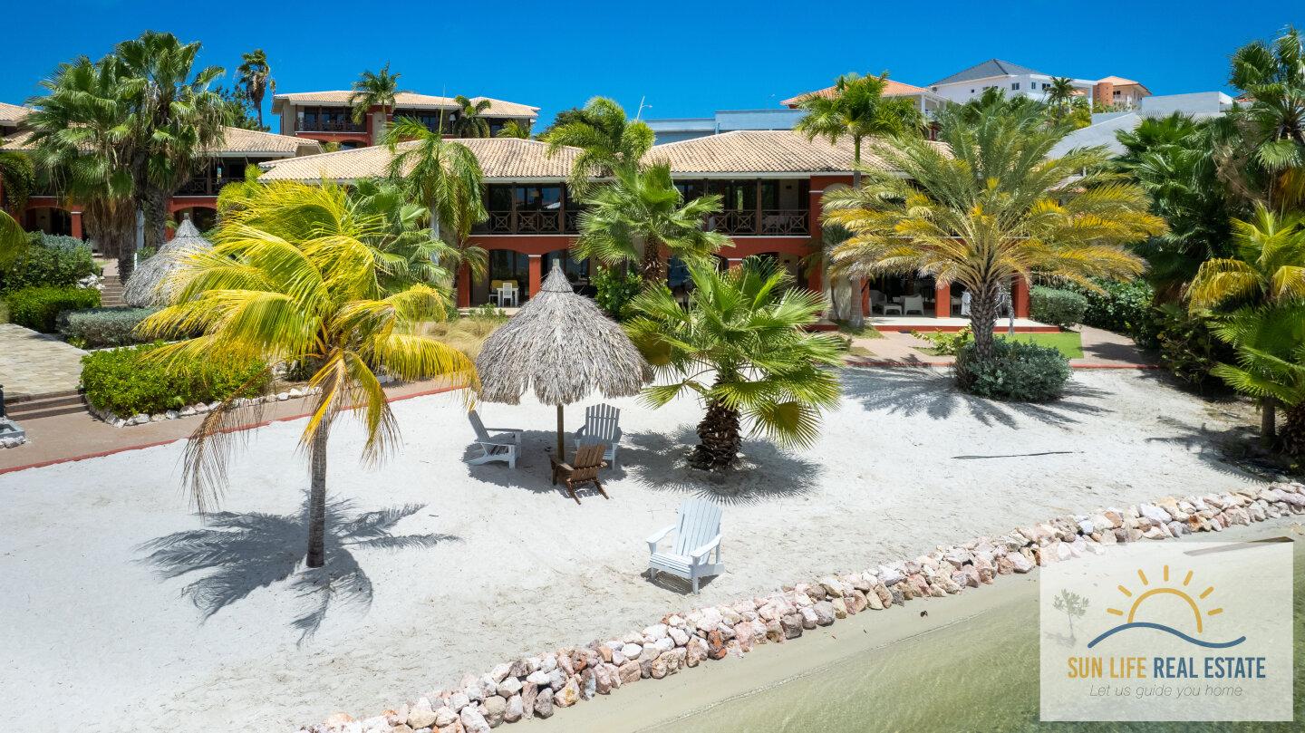 Ground Floor Apartment with Views to Spanish Waters in a Resort with Private Beach For Sale