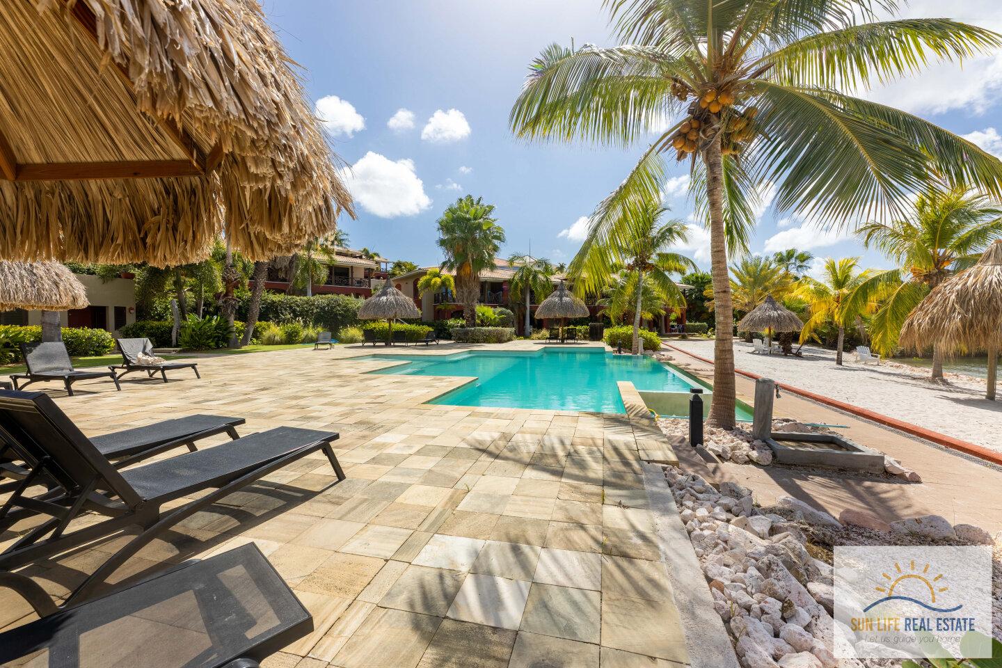 Ground Floor Apartment with Views to Spanish Waters in a Resort with Private Beach For Sale