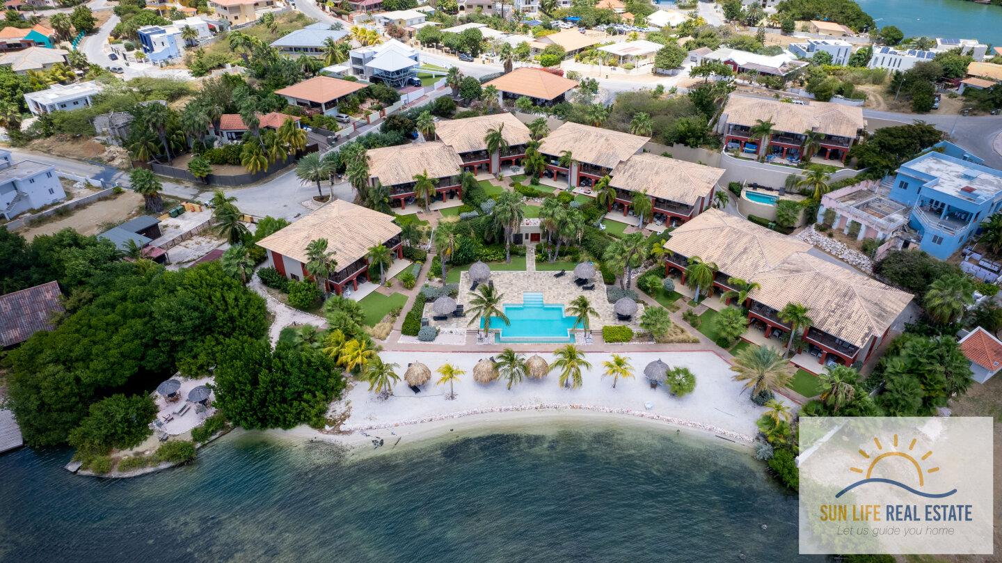 Ground Floor Apartment with Views to Spanish Waters in a Resort with Private Beach For Sale