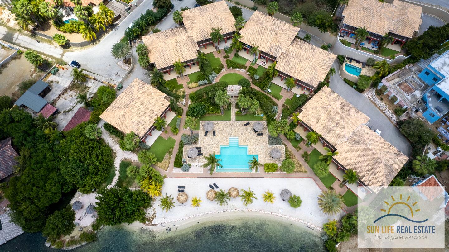 Ground Floor Apartment with Views to Spanish Waters in a Resort with Private Beach For Sale