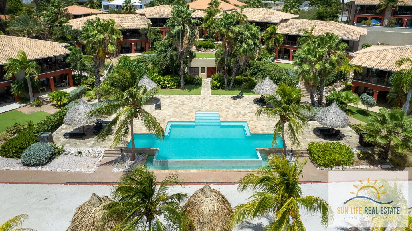 Ground Floor Apartment with Views to Spanish Waters in a Resort with Private Beach For Sale