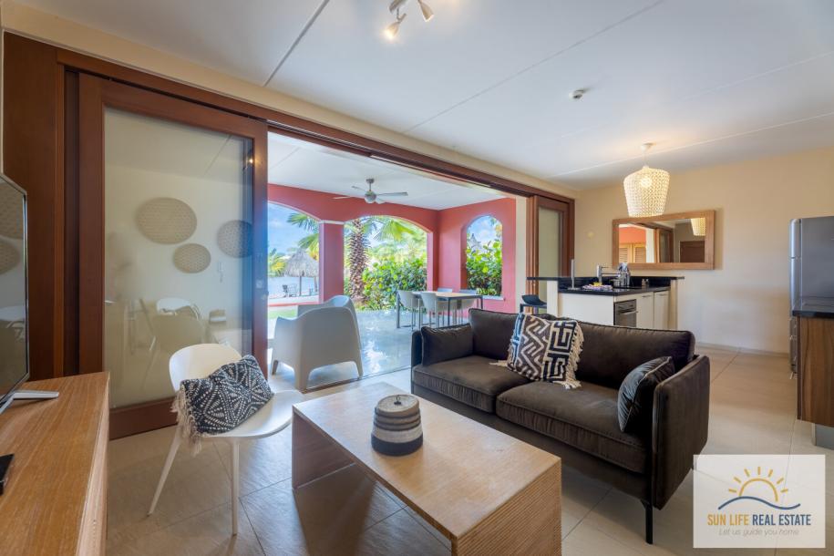 Ground Floor Apartment with Views to Spanish Waters in a Resort with Private Beach For Sale-3