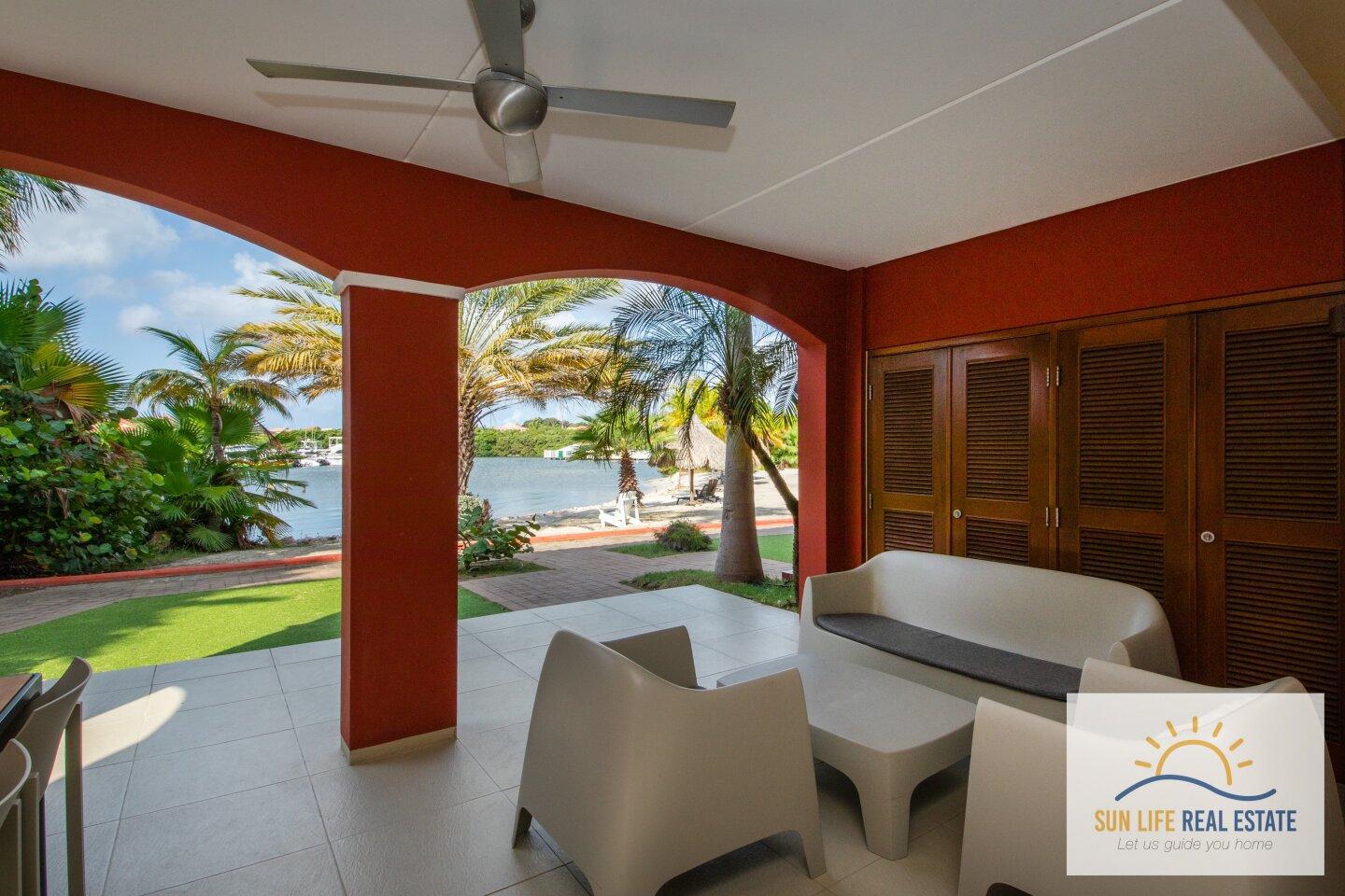 Exclusive Waterfront Apartment with Private Beach Access for Sale in Spanish Water Resort