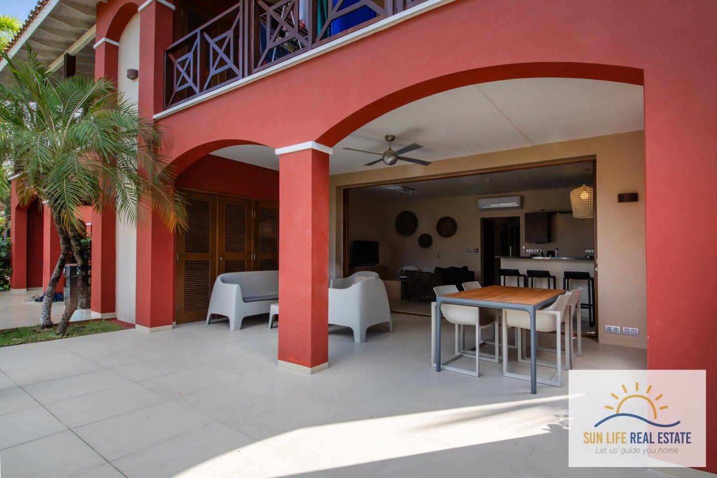 Exclusive Waterfront Apartment with Private Beach Access for Sale in Spanish Water Resort