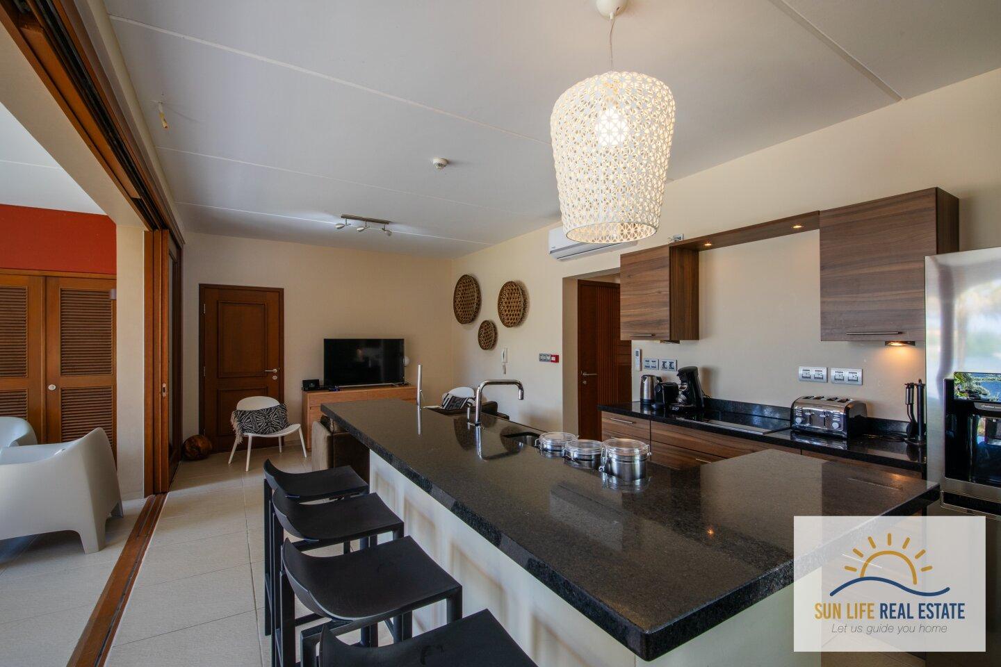 Exclusive Waterfront Apartment with Private Beach Access for Sale in Spanish Water Resort