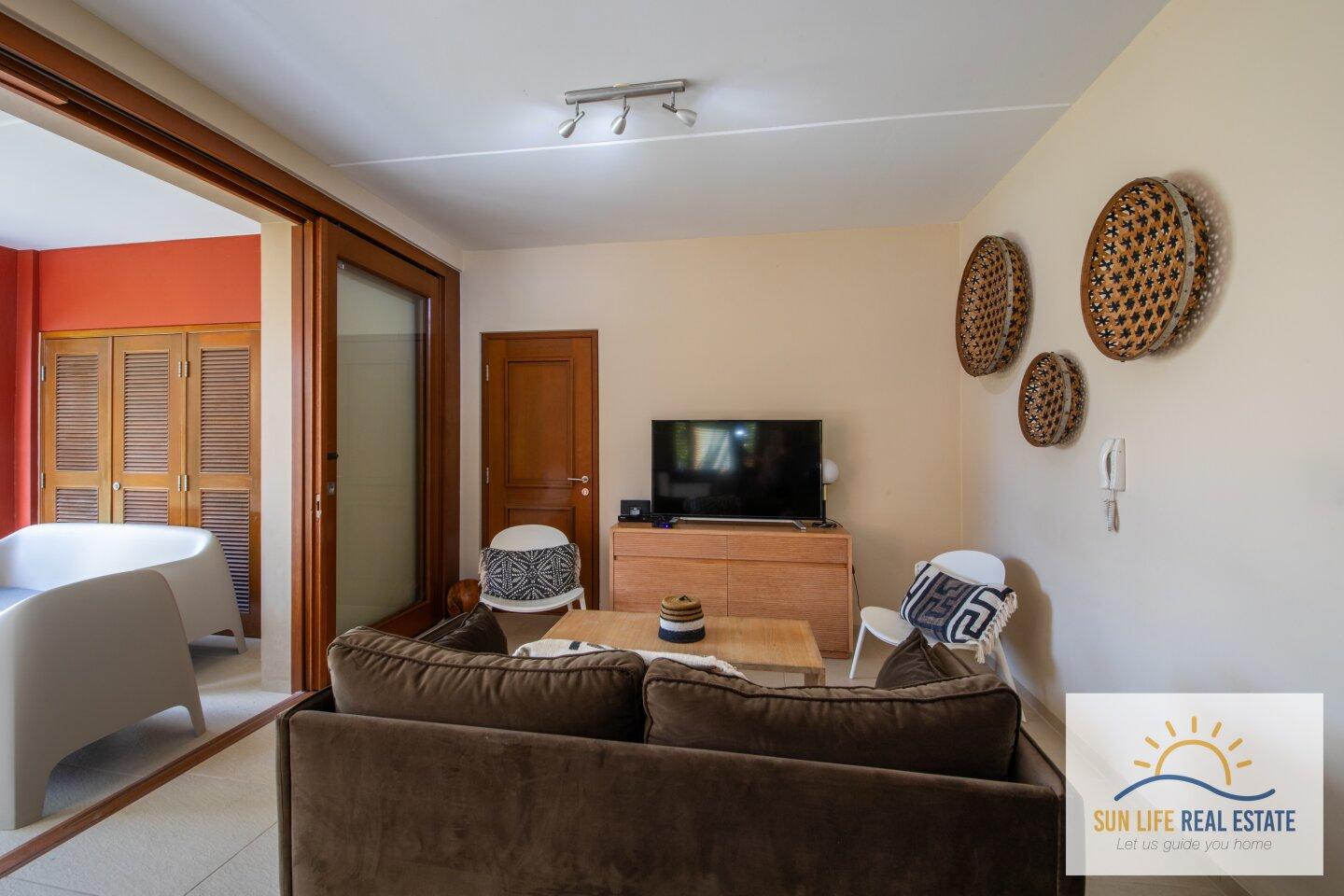 Exclusive Waterfront Apartment with Private Beach Access for Sale in Spanish Water Resort