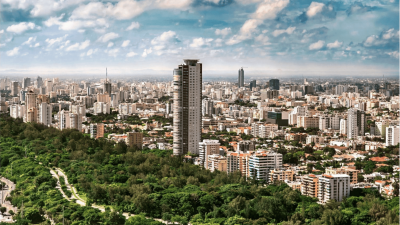 Torre Caney een indrukwekkende toren in Santo Domingo